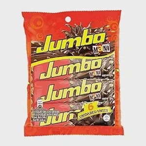 Chocolatina Jumbo Jet Mani 40g  6 Pack