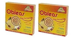 Obleas con Arequipe 100 g Mayte