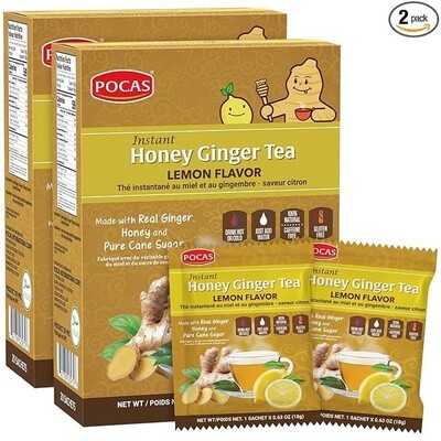 Honey Ginger Tea Box 20 Satchets 360 g