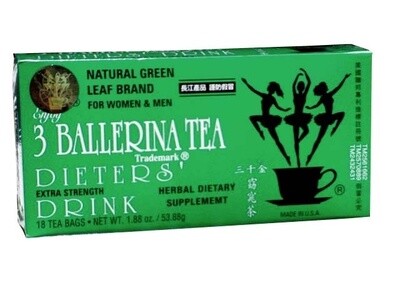 3 Ballerina Herbal Tea Caja