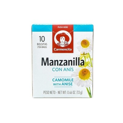 Aromática Manzanilla con Anís 10 bolsitas 13g