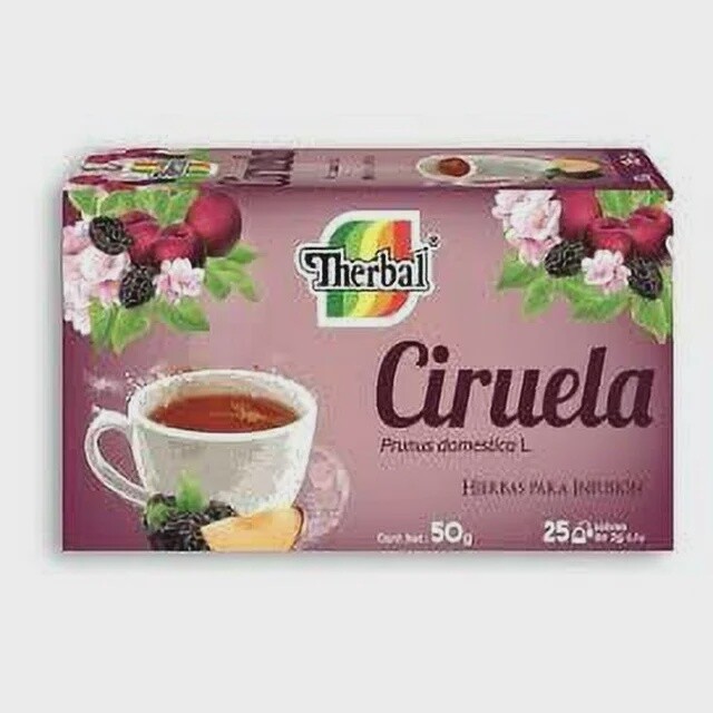 Te Ciruela  25 sobres Therbal