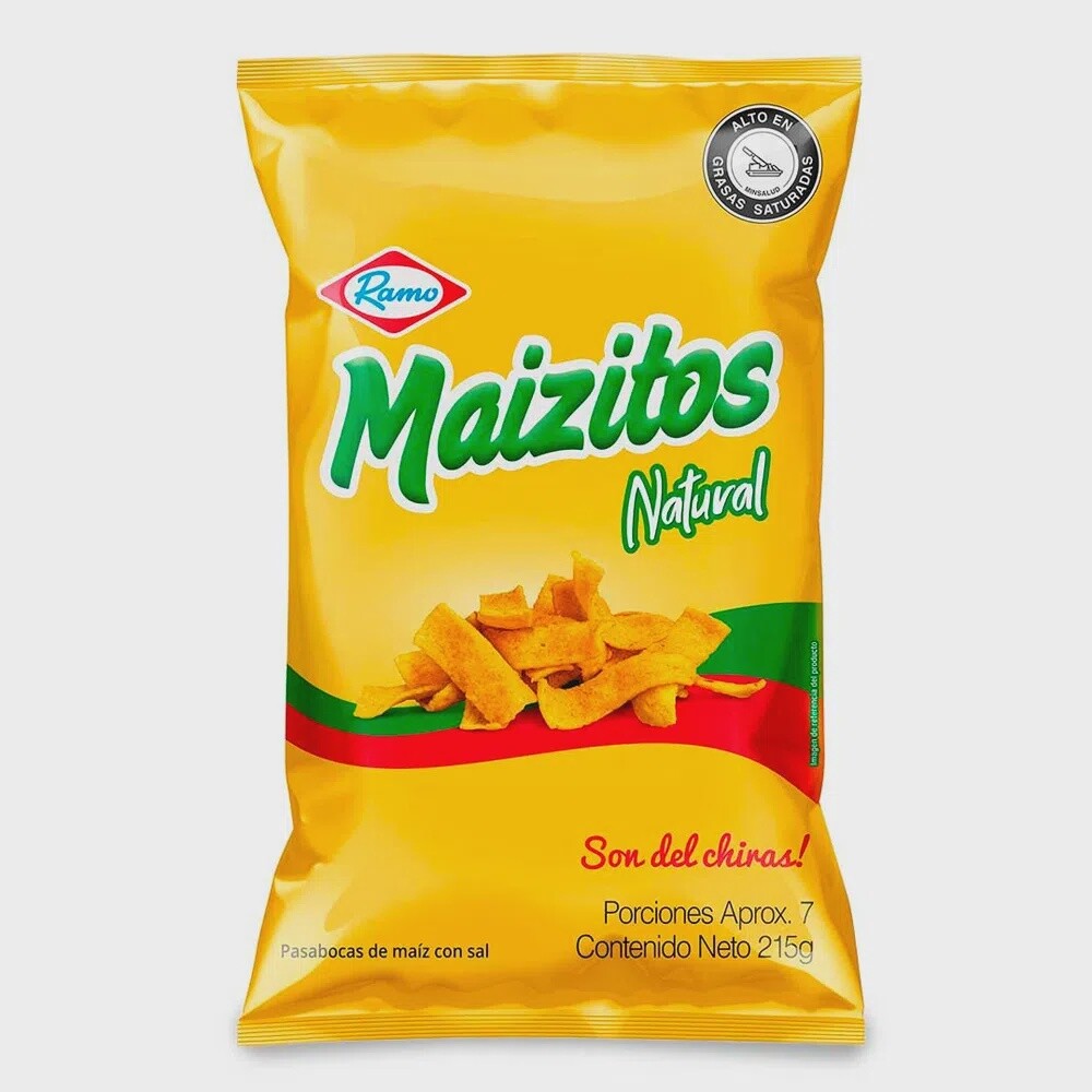 Maizitos Natural Familiar 215 g Ramo