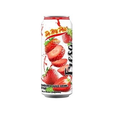 Jugo de Fresa  Con Pulpa 16.57 oz