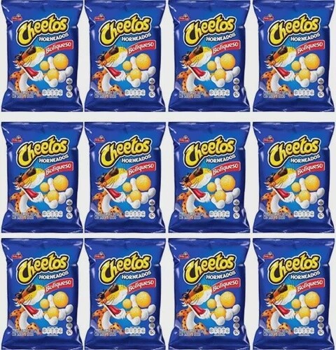Cheetos Horneados Boliqueso 20g, Size: 12 Pack