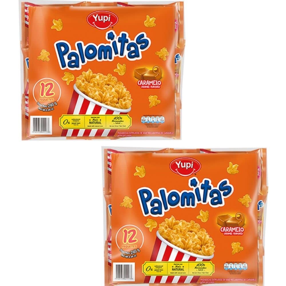 Palomitas Caramelo Yupi, Size: Pack 12