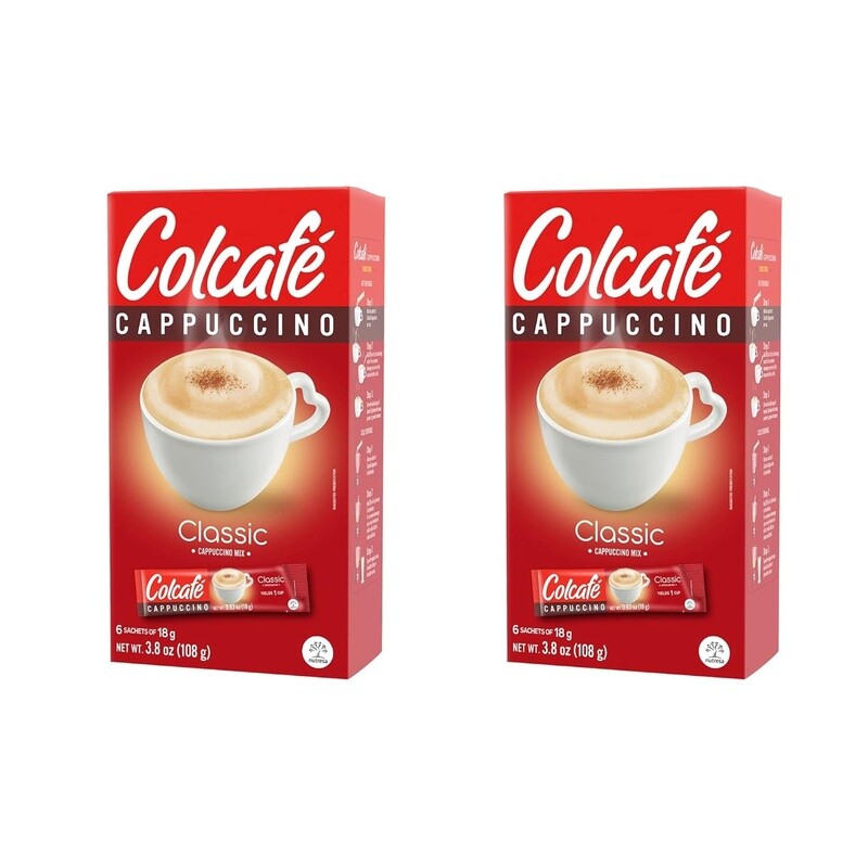 Colcafe Cappuccino 6 Sachets 108g