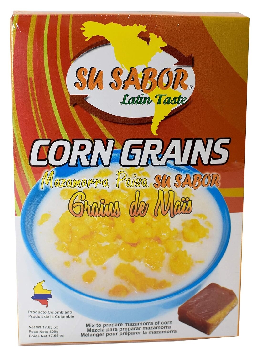 Mazamorra Paisa 500g Su Sabor