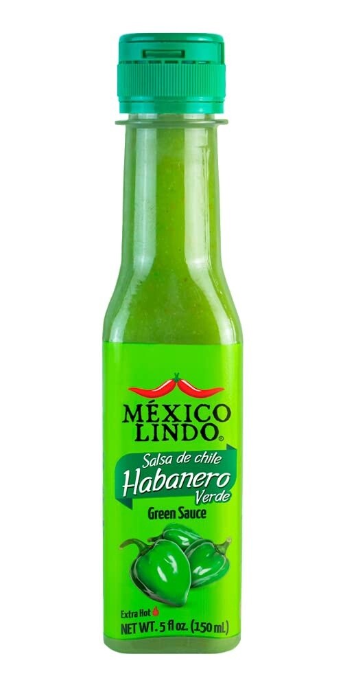 Salsa Habanero Verde, Colour: Verde 150 ml