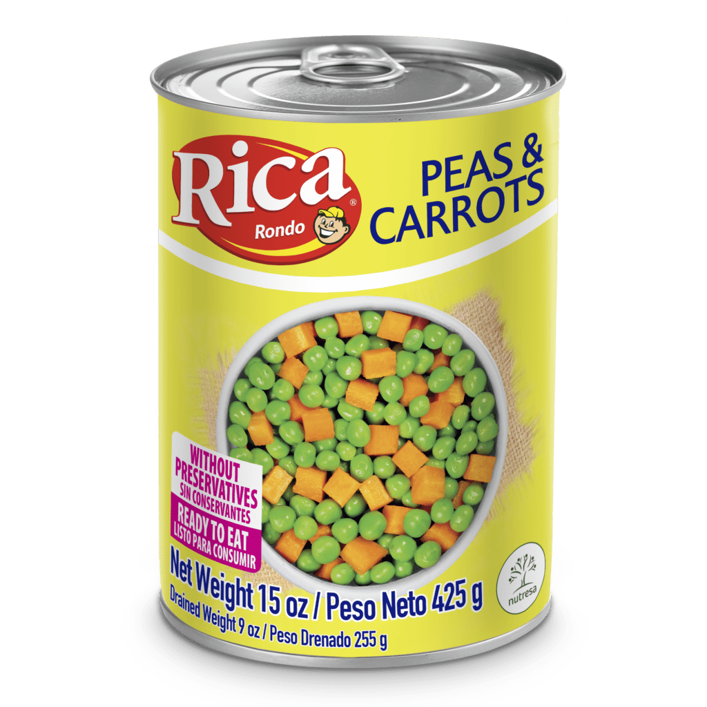 Peas &amp; Carrots 15oz Rica