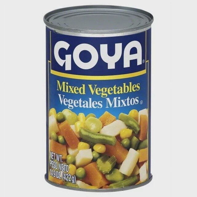 Vegetales Mixtos Goya en Lata