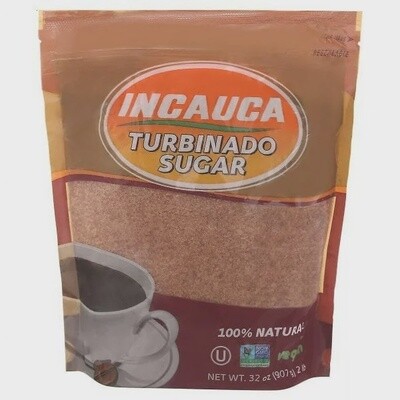 Turbinado Sugar INCAUCA 2LB