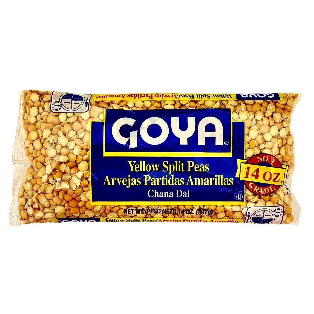 Arvejas Partidas Amarillas 397g Goya