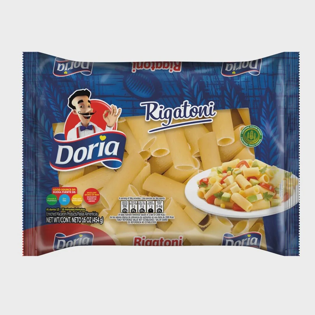 Rigatoni 16 oz Doria