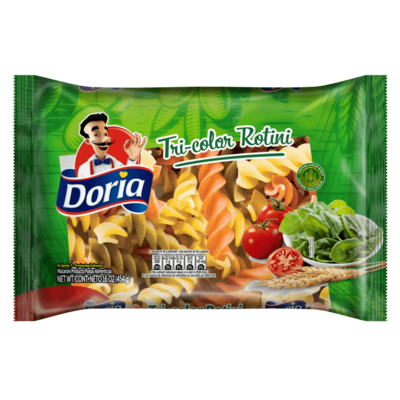 Tri-Color Rotini doria  454g
