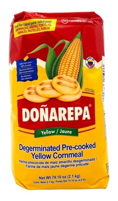 Harina Precocida Maíz Amarillo 1Kg Doñarepa