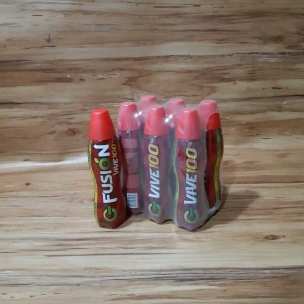Vive 100 Fusion Rojo 380 ml, Size: 6 Pack