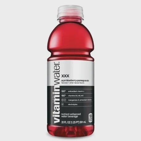 Vitamin Water 20 oz, Flavor: Acai Blueberry Pomegranate XXX