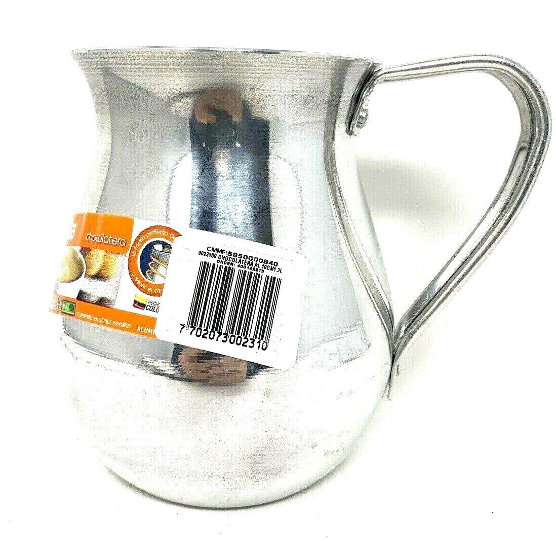Aluminum Pitcher 1.3 L / Chocolatera Imusa