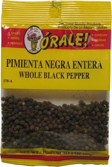 Pimenta Negra Entera 28 g 178-A