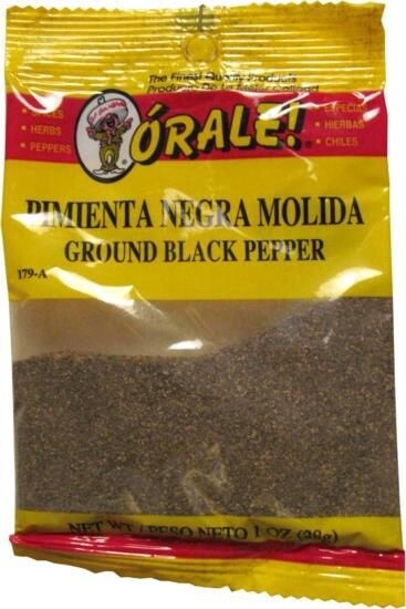 Pimienta Negra Molida 28 g 179-A