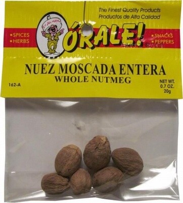 162-A Nuez Moscada Entera 0.7 oz