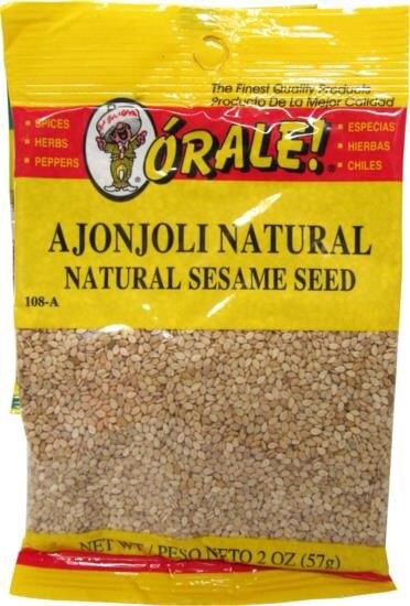AJONJOLI NATURAL 57G 108-A