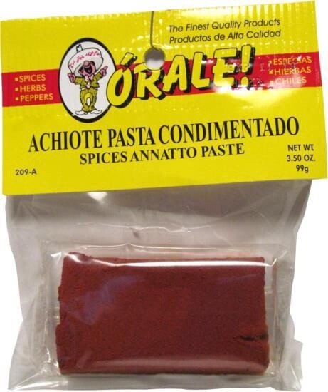 ACHIOTE PASTA CONDIMENTADO 99 g 209-A