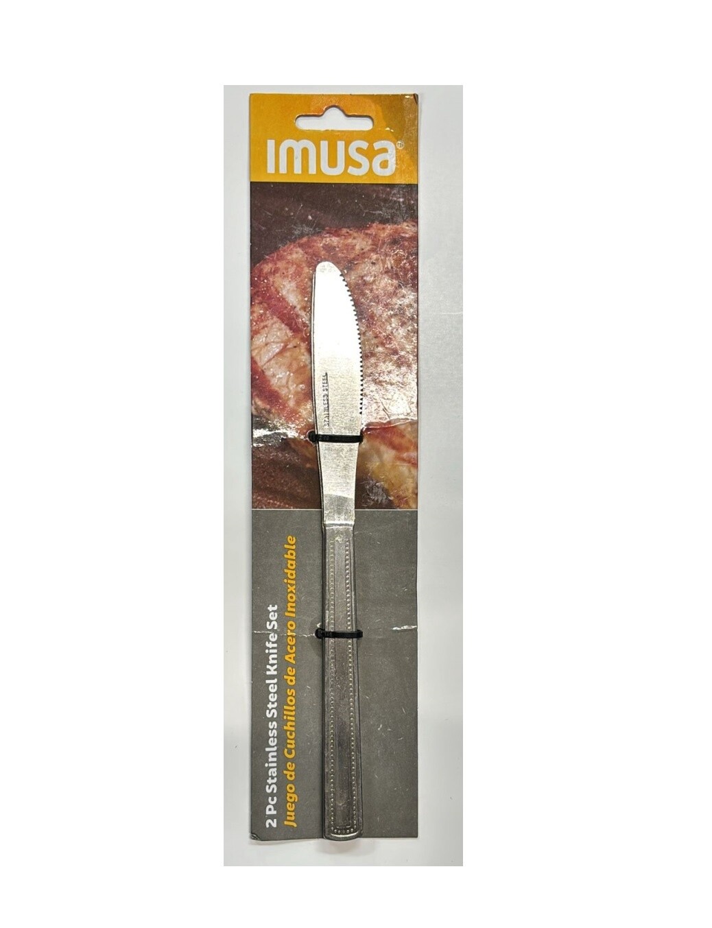 Knife Set 2 Pcs / Juego de Cuchillos Imusa