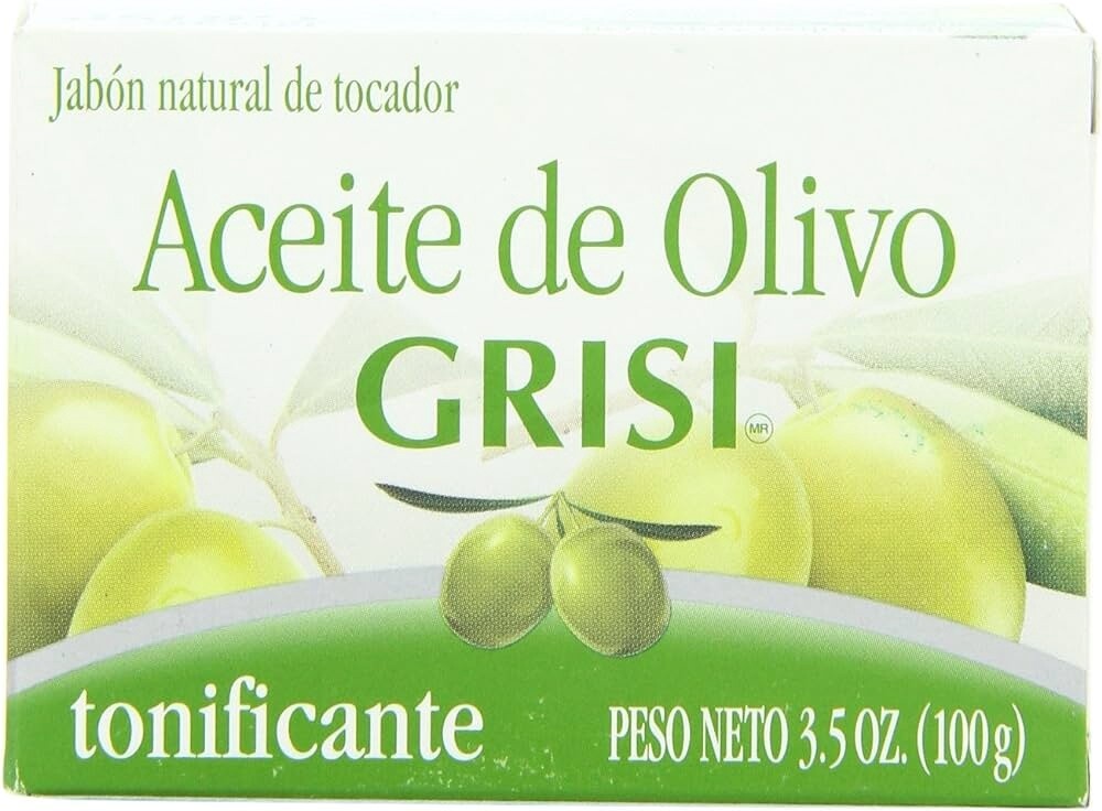 Jabon de Tocador 3.5 oz  Grisi, Fragance: Aceite de Olivo