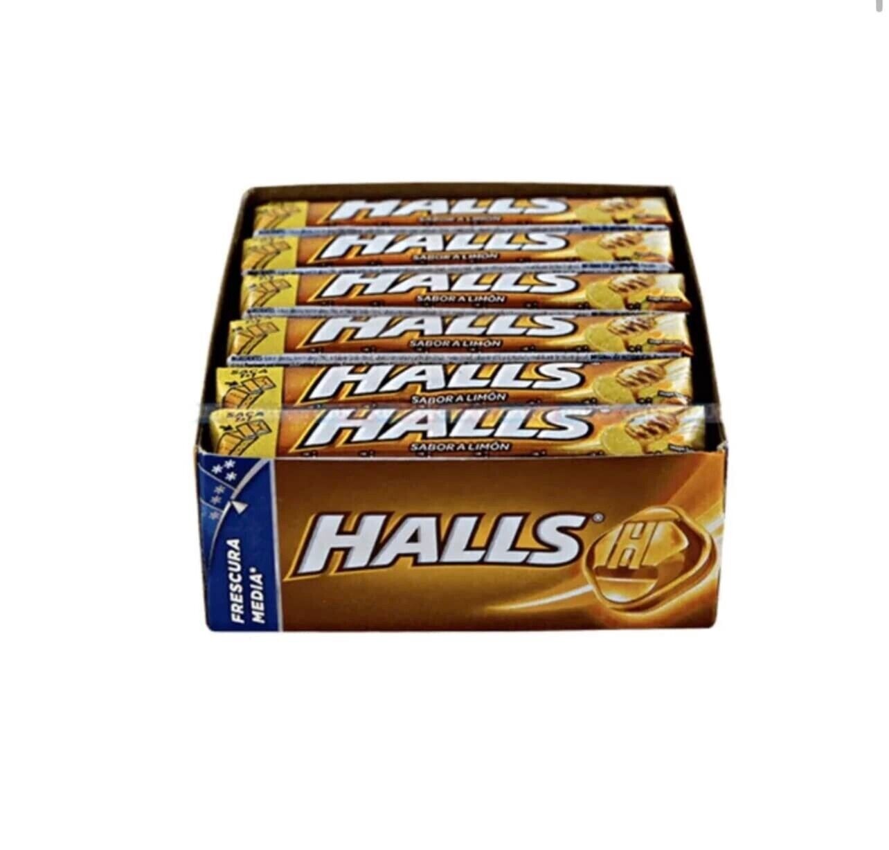Halls Amarillo Miel 12 Unidades