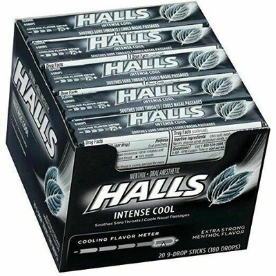 Halls Negro Mentol
