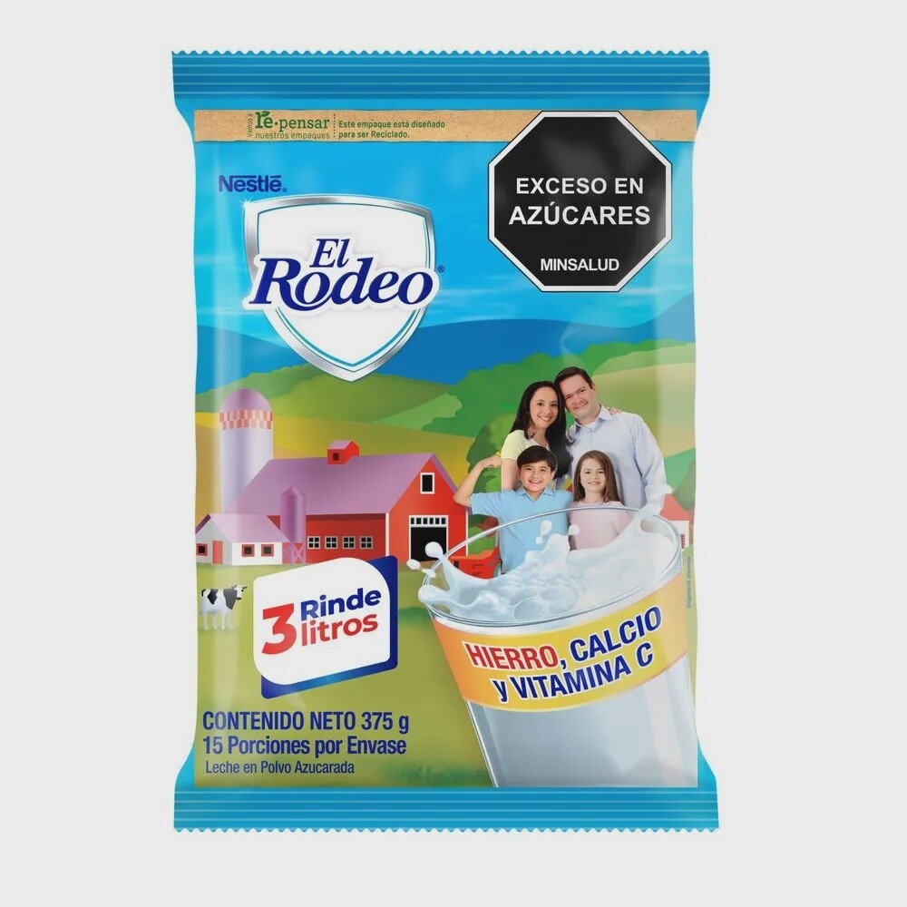 Leche en Polvo El Rodeo 375 g