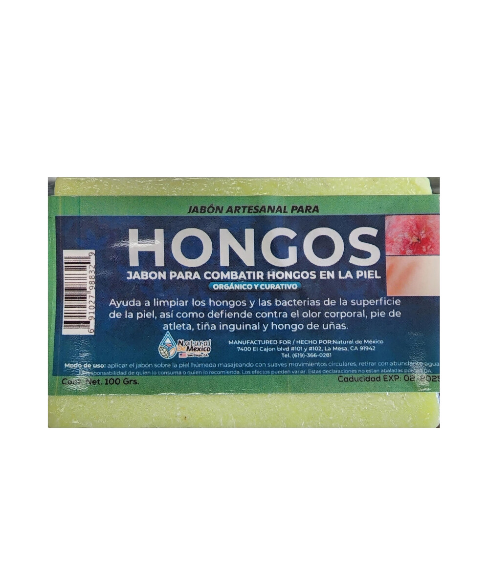 Jabon Artesanal Hongos 100g