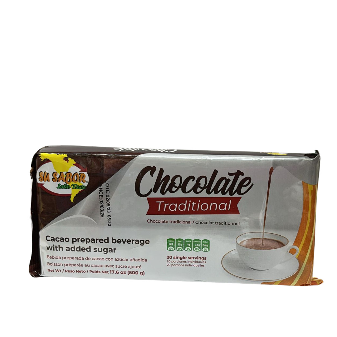 Chocolate Tradicional 500g Su Sabor