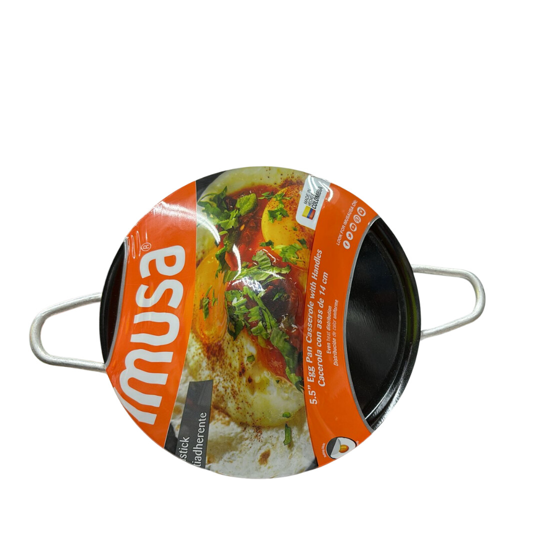 Egg Fry Pan with Handles 14cm Cacerola Huevo Con Asas Imusa