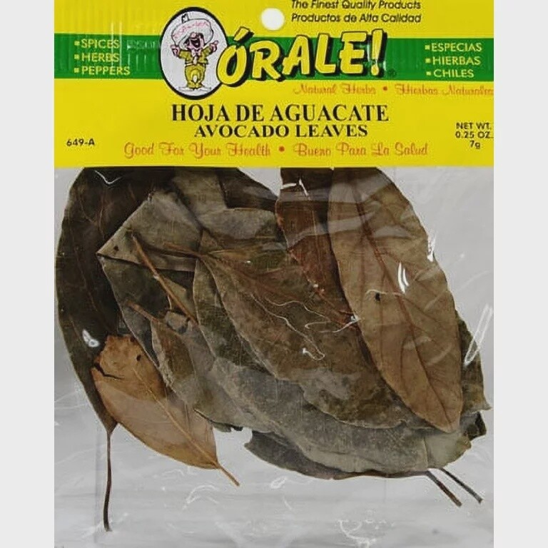 Hoja de Aguacate 8 gr 649-A / 0.25 oz
