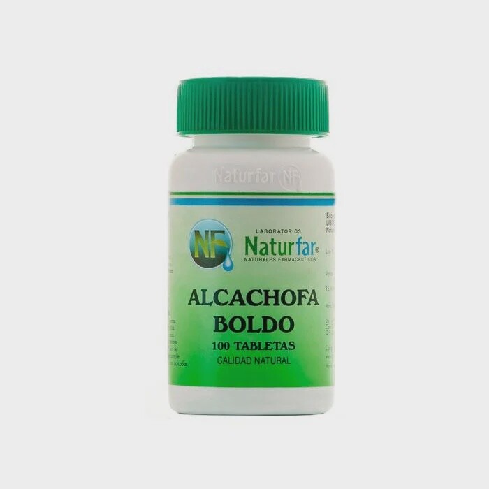 Alcachofa Boldo 100 tabletas Naturfar