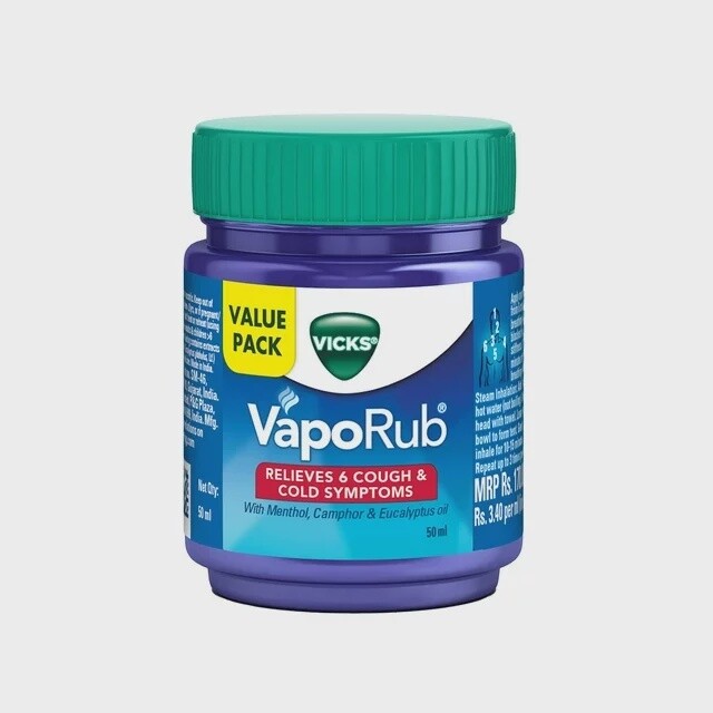 Vicks VapoRub, Size: 50 ml