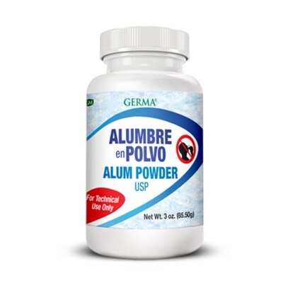 Alumbre en polvo  86g / 3oz GERMA