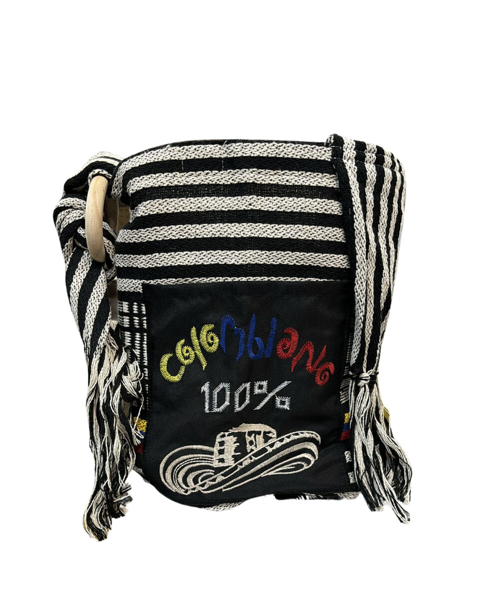 Bolso Colombia Aro Blanco, Modelo: Modelo 1 sombrero