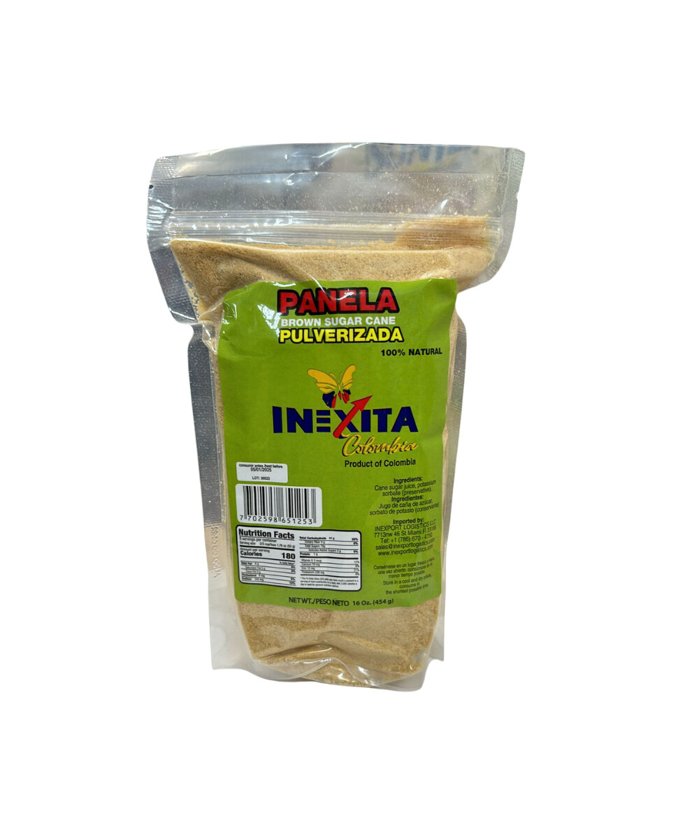 Panela Pulverizada 16oz Inexita