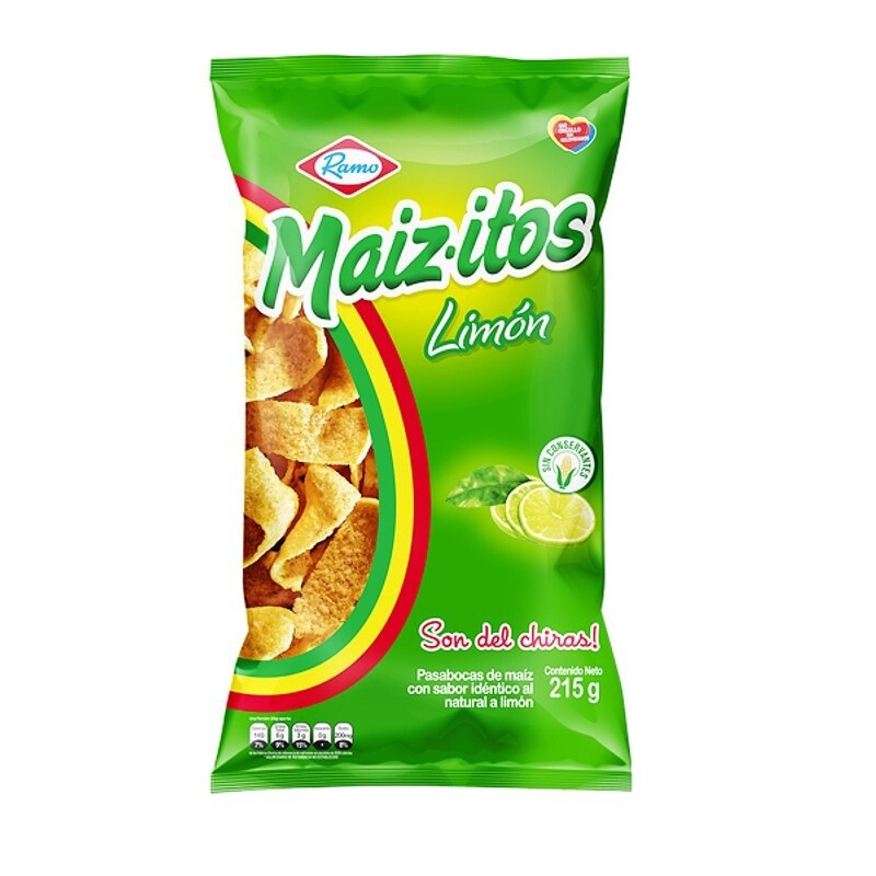 Maizitos Limon Familiar 215g Ramo