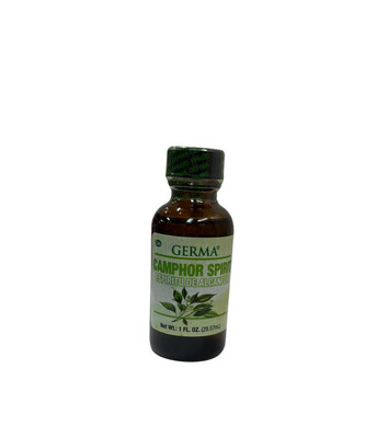 Camphor spirit, Germa. 1 Oz