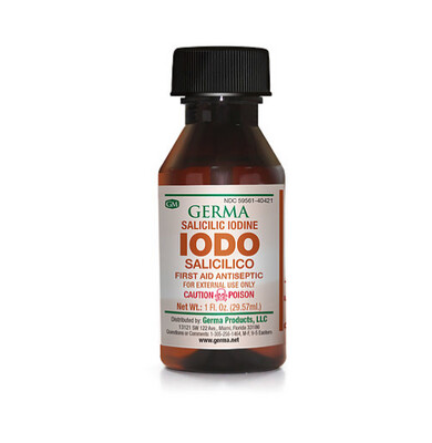IODO Salicilico / Salicylic Iodine 1 oz