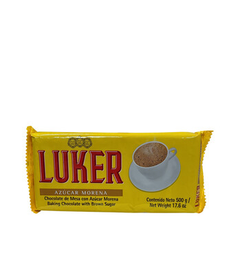 Chocolate con Azúcar Morena 500g Luker