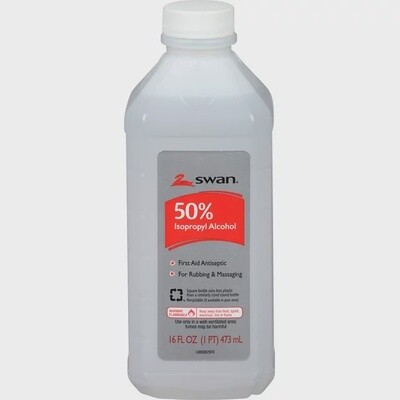 Isopryl Alcohol 50% 16 oz Swan