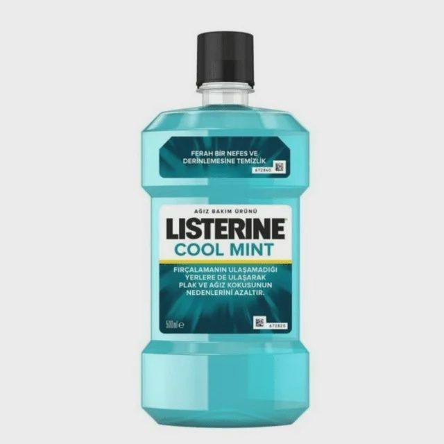 Listerine, Flavor: Cool Mint, Size: 500