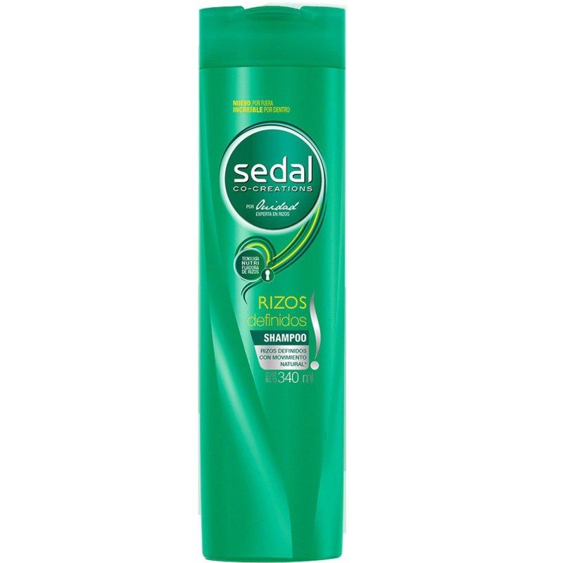 Shampoo Sedal 300 g, Fragance: Rizos definidos