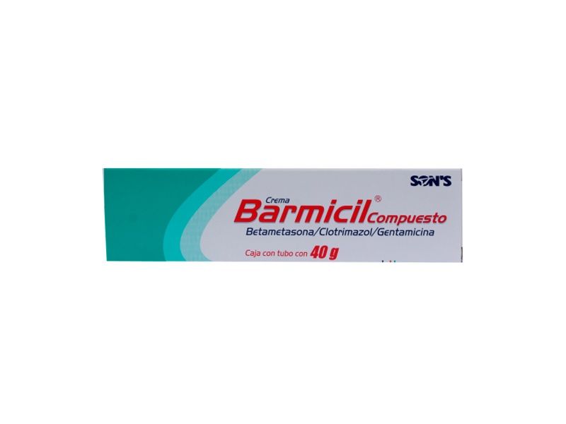Barmicil Compuesto Betametasona, Clotrimazol 40g